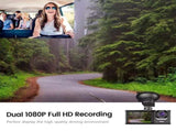 Hd Night Vision Car Driving Recorder With 3 Lenses PRL-4416PRC