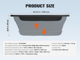 Retractable Cargo Cover for Honda, Upgraded Waterproof Trunk Cover Security Shield Shade for Honda V952-YCKSSSHCGYCKLJ727V0