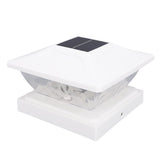 2 Pack Solar Post LED Warm and Whiteing Weather Proof Solar Powered Deck Fence Post Cap V1294-YM0901-3119250024311