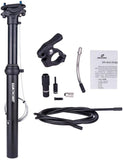 ZOOM SPD-801 Dropper Seatpost Adjustable Height via Thumb Remote Lever - External Cable 30.9 V382-ZOOMEXT309100MM