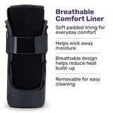 EQUIPMED CAM Walker Moon Boot Medium, Foot Injury Support, Ankle Recovery, Adjustable Fit, V219-WLAMBTMH6KSA