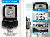Waterproof key box wall mounted outdoor key box safe key box wall mounted key cabinet V1237-ZY-203-3084