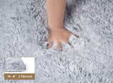 Fluffy Dog Crate Bed for Extra Large Dogs, Plush Faux Fur Pad, Calming Anti Anxiety XL Bed for V1107-136-31300-CML1