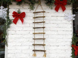 2Pcs Plants Ladder, 35.43 x 5.91in Wood Ladder Design Plants Trellis, Plant V1192-AZ-W-25320
