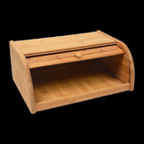 Bamboo Bread Bin Storage Box Kitchen Loaf Pastry Container V63-837721