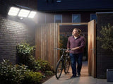 120-LED Solar Motion Sensor Outdoor Wall Light, 3 Adjustable Heads with 270&deg Coverage, 800 Lumens V1341-ZY-GYGPU3PZ-1PCS
