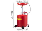 Waste Oil Drain Tank Portable Oil Drain 20 Gallon Air Operated Drainer V952-QCPJLBHDYF20UAJ6WV0