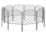 Mountview 10 Pcs Garden Fence Border Rustproof Metal UM2122-AU