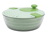4L Vegetable Dryer PP Salad Spinner Multifunction Salad Drainer Bowl for Home Kitchen Green V1294-YM0717-3118220212211