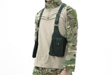 Outdoor Double Shoulder Armpit Bag with Multiple Pockets - Black V1308-DSZKI-53-2