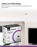 Lifesaver 240V Silhouette Flush Smoke Alarm with 10 Year Sealed Lithium Battery V1202-V1-LIF5800ACF