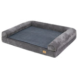 Orthopedic Dog Bed with Bolster Comfort Mattress V767-P-XD178-XL