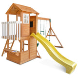 Lifespan Kids Springlake Play Centre With 2.2m Yellow Slide V420-LKPC-SPRING-YEL