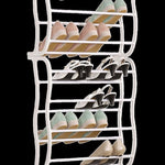 36 Pair Shoe Holder Organiser Over The Door Hanging Shelf Rack Storage Hook V63-823751