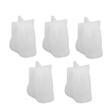 5pcs Cat Mold Microwave Freezer Safe Silicone 3D Cat Shaped Mold for Pudding Milk Jelly Chocolate V1294-YM0901-3117250123511