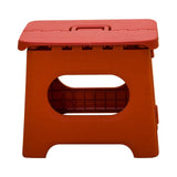 Folding Step Stool Portable Strong Space Saving Plastic Footstool for Adults and Kids Vintage Red V1294-YM0716-3116220006213