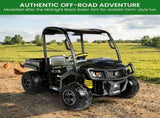 John Deere Midnight Black Gator XUV Kids Ride On Car Dual Seat 12V Battery IGOD0093
