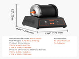 Rock Tumbler 4lbs Rock Polishing 4 Speed Settings 9-Day Polishing Timer Stone Polishing V952-YSDMJHS4DDSJTPGYE001V3