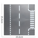 City Road Baseplate Block For Kids Diy Building V1142-LP1005007010352512