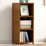 Bamboo Adjustable Shelf Bookcase Display Storage Rack Stand Livingroom Bedroom V63-838201