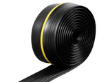 Garage Door Threshold Seal Strip, 16.5 FT Universal Door Floor Seal Strip with Adhesive, V952-MFTDT1J165YC2I8WIV0