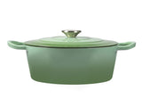 TOQUE 4L Enamel Dutch Oven Pot in Green Colour KT0180-4L-GN