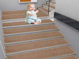 Stair Treads Non-Slip Carpet Mat, Indoor Stair Runners For Wooden Steps, Edging Stair Rugs For Kids V1366-AZ2-W-12757