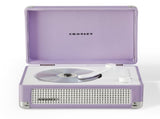 Crosley Cruiser Portable Retro CD Player with Stereo Bluetooth Speakers, FM Radio - Lavender V398-CR3505A-LN
