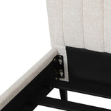 Artiss Bed Frame King Size Beige AMMY BFRAME-G-AMMY-K-BG-ABC