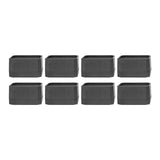 8 Set Full Covered Bed Risers Anti Slip Stackable Furniture Risers for Cabinet Washing Machine Base V1294-YM0715-3117220135911