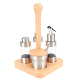 Cruet Condiment Spice Pepper Jar Box Seasoning Storage Container Pot Rack Set Kitchen Cooking V1294-YM0901-3118200170211
