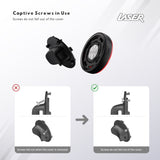 Laser Round Red Reflector Smart Tag V1031-TG-RORR25-689