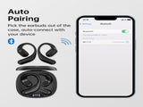 CHOETECH BH-T25 OWS Painless New Concept Bluetooth Earbuds V5.3 TWS Black V28-ELECHOBHT25BK
