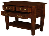 Tasmania 3 Drawer Sofa Table - Mahogany V199-ST003SLM
