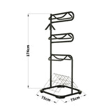 Samland Heavy Duty Three Tier Rotable Saddle Stand Saddle Rack V1060-105-21522