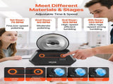 Rock Tumbler 3 lbs Rock Polishing 4 Speed Settings 9-Day Polishing Timer Stone Polishing V952-YSDMJHS4DDSSLJ6MU001V3