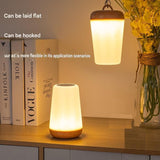 2-piece Bedroom Atmosphere Bundle White RGB Rechargeable LED Night Light Vintage Camping Style V888-ELOSUNG53474