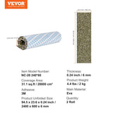 Boat Flooring, EVA Foam Boat Decking 94.5" x 23.6", Non-Slip Self-Adhesive Flooring, 31.1sq.ft 2 V952-CBZZFHPMDDCL3Y820V0