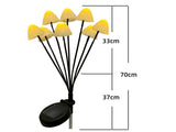 2Pcs Solar Mushroom Light - 8pcs Warm White V1263-JX-927