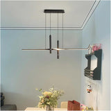BAMDECOR A206 Modern Black Scandinavian Pendant Light Table Dining Room Living Room Pendant Lighting V255-BAM-A206-1.2-BLK