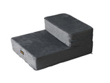 PaWz Dog Stairs Ramp Portable Climbing Double 7KG PT1057-2-GY_NZ