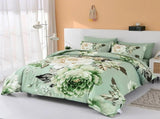 Sage Green Peony Botanica Comforter Quilted Doona Set V745-AB011081AJ3