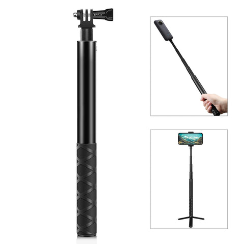 110Cm Metal Selfie Stick Monopod For Insta360 One Rs X2 X3 X4 PRL-518UP