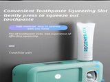 Gray Smart UV Sterilization Set, No-Drilling Wall-Mounted Toothbrush Organizer & Electric Toothbrush V1221-XM-YSXDQ-002