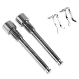 Titanium Alloy Bolt Bicycle Disc Brake Screw Silver 4Pcs V1192-AZ-W-22300