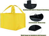 10 Pack Heavy Duty Reusable Grocery Bags with Reinforced Bottom, Large Capacity Shopping Totes for V1107-CS-STGWDHU