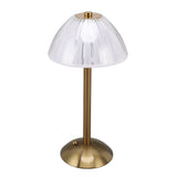 Industrial LED Table Lamp USB Rechargeable Rustic Desk Lamp Stepless Dimmmable Bedside Night Light V1294-YM0703-3119230026211