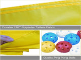 Hole Tarp Team Building Exercise Activities Games Teamwork Group Learning Fun Playing Yellow V1259-DP01-A-5498