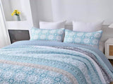 Peaceful Quilted coverlet and pillowcovers set Relax and Unwind - Queen size V745-MAC080468Q13U