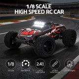 Keezi Kids Remote Control Car Off-Road Truck with Lights Electric Vehicle Toys RC-CAR-2WD-100M